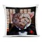Stupell Industries Tuxedo Adorned Cat Outdoor Printed Pillow, design by Lucia Heffernan, 18 x 7 x 18